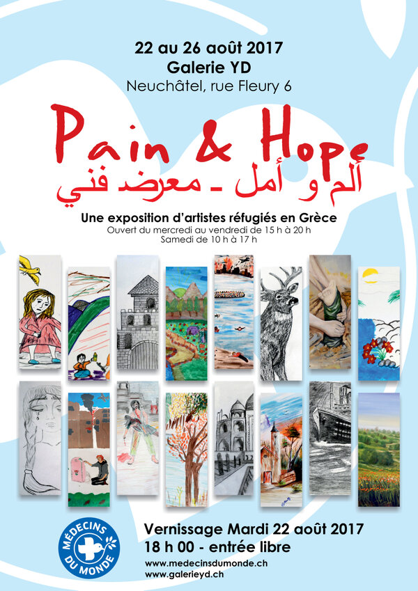 Pain&Hope, Vernissage à Neuchâtel