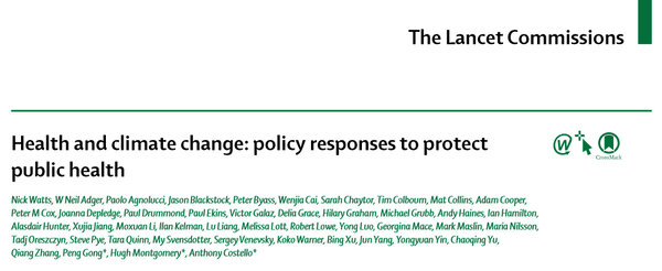 Health and climate change: policy responses to protect public health