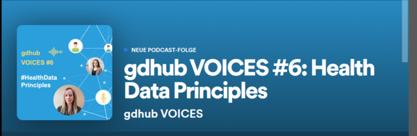 gdhub Voices #6: Health data principles