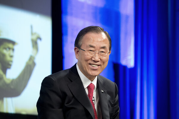 Ban Ki-moon in Zürich