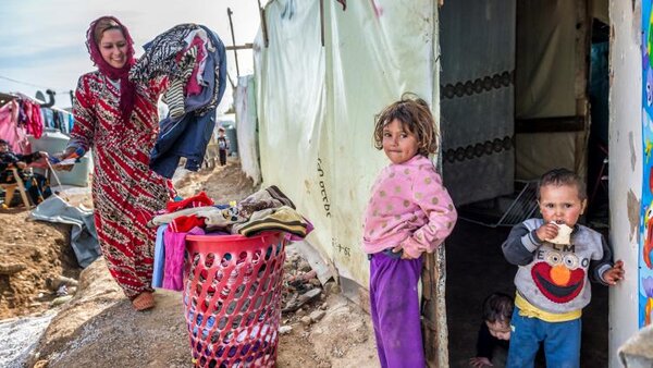 Secours d’hiver pour les réfugiés syriens