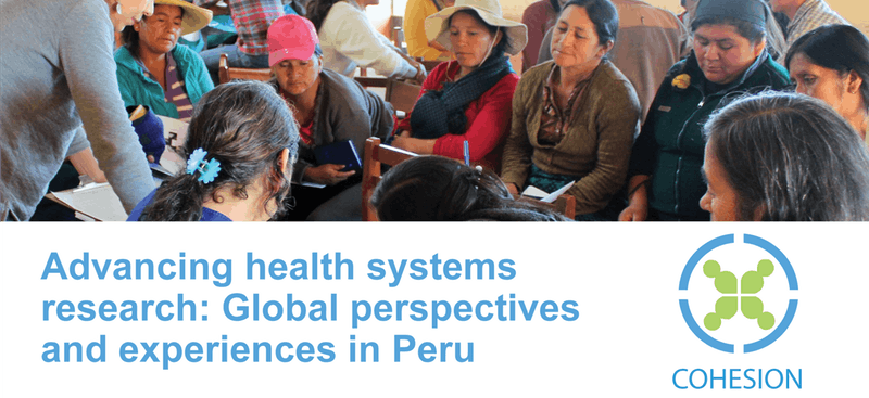 Advancing Health Systems Research: Global and Local Perspectives