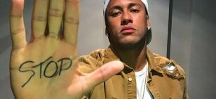 Neymar Jr. sagt “STOP” zur Bombardierung der Zivilbevölkerung
