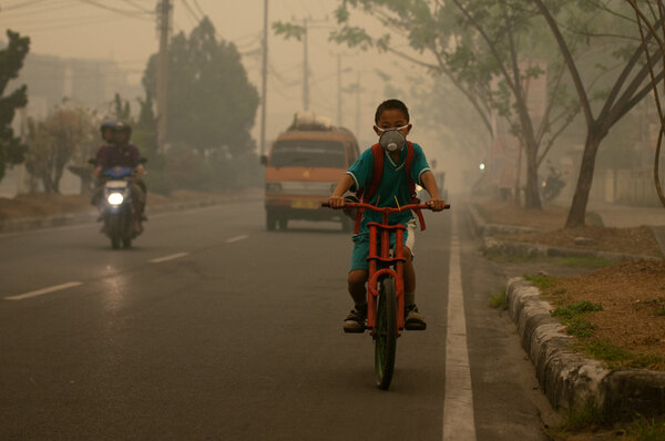 Unerträgliche Luftverschmutzung in Dehli