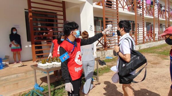 Quarantänezentren für Rückkehrende in Laos