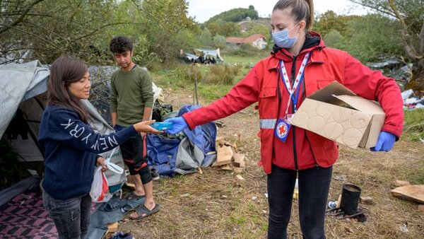Hilfe für Menschen auf der Flucht in Osteuropa