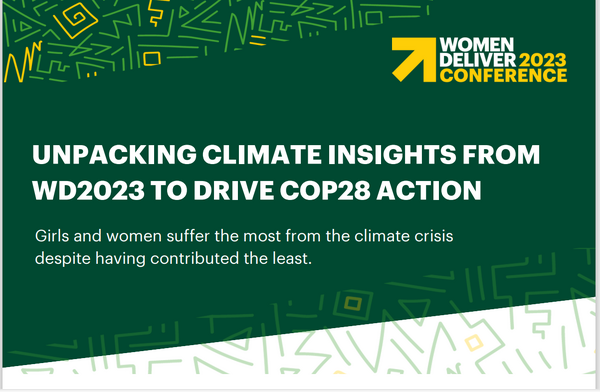 Unpacking Climate Insights from WD2023 to Drive COP28 Action