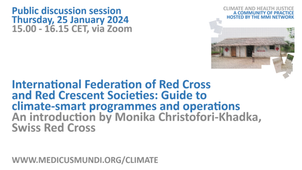 An introduction to the IFRC Guide to climate-smart programmes and operations