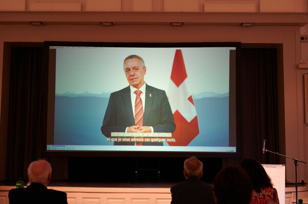 Video message from Federal Councillor Ignazio Cassis