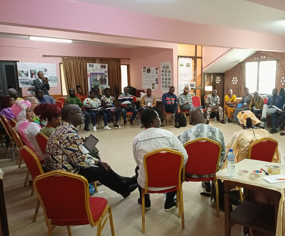 Partner meeting on decolonial and intersectional perspectives in Lomé, 2022. Photo: © Bibiane Yoda, Country Representative, Burkina Faso, IAMANEH Schweiz<br>