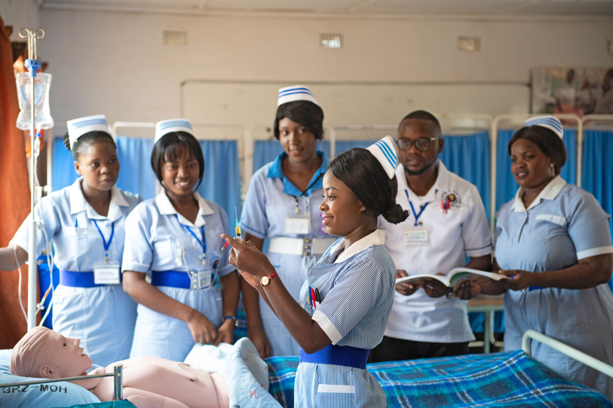 Decentralised nurse training model in rural Zambia 