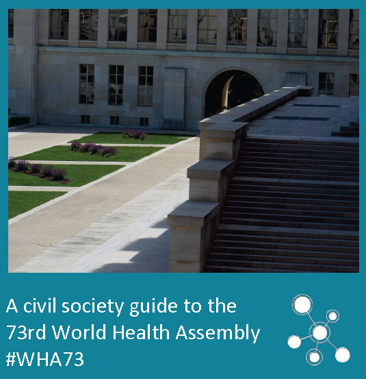 A civil society guide to the resumed session of the 73rd World Health Assembly