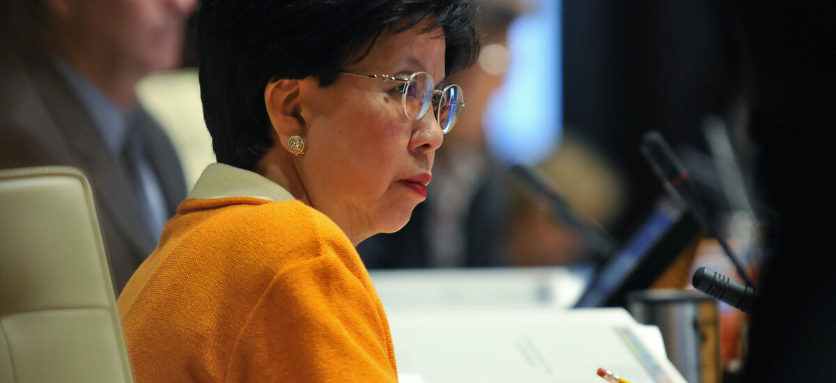 In wake of Ebola epidemic, Margaret Chan wants countries to put their money where their mouth is