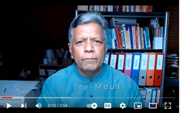 Final remarks by Dr. Venkatraman Chandra-Mouli at the Webinar