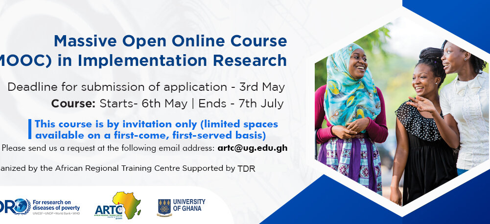 MOOC - Learn Implementation Research (IR) on Infectious Diseases of Poverty online