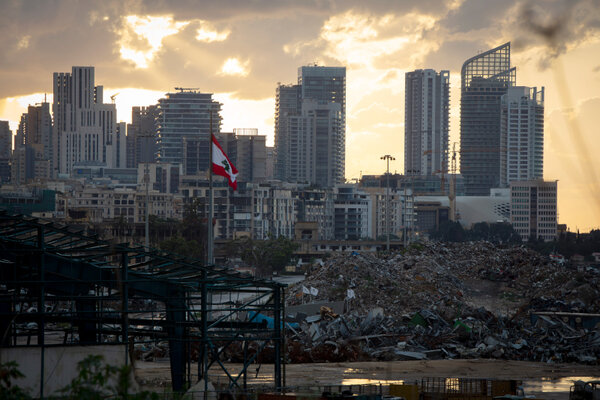 Beyrouth - un an après l'explosion : les soins de santé restent très limités