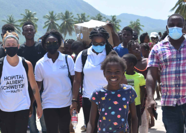 Chaos und Schockstarre in Haiti - aber nicht am Hôpital Albert Schweizer !