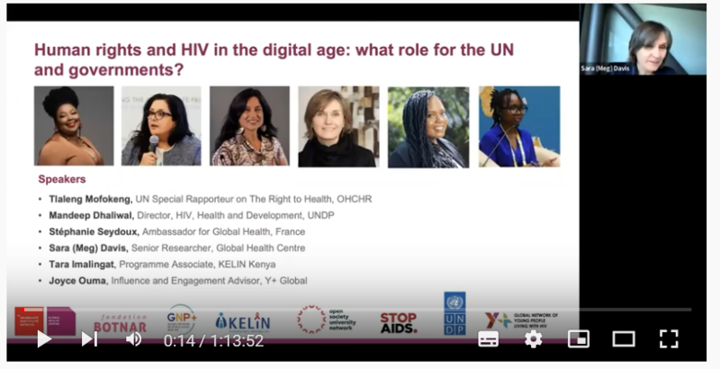 Human rights and HIV in the digital age: What role for the UN and governments?