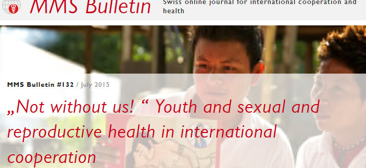 «Pas sans nous!» Les jeunes et la santé sexuelle et reproductive dans la coopération internationale